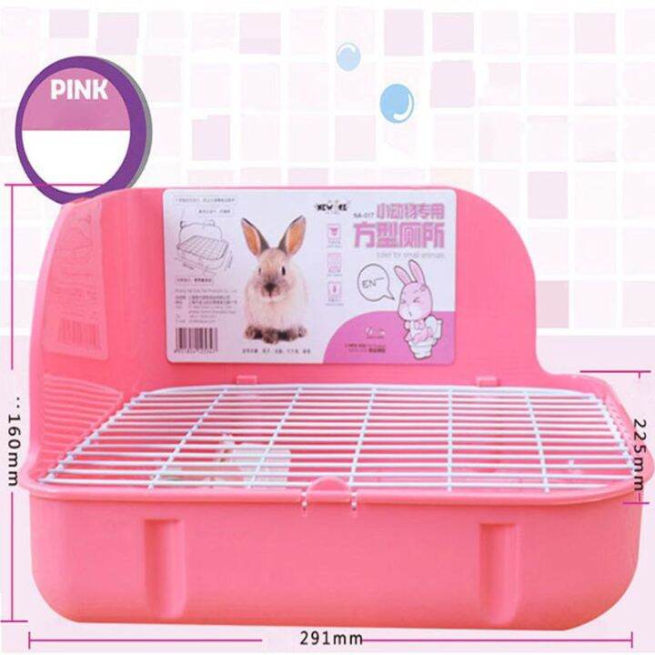 pet-small-toilet-clean-cage-square-bed-pan-potty-keep-hygiene-bedding-corner-litter-box-for-animals-rabbit