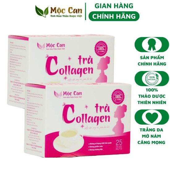 Collagen uống ,trà collgen đẹp da và trắng sáng da toàn thân làm chậm quá - ảnh sản phẩm 1