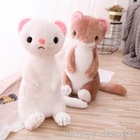 【hot】♕►♗  1pc 50cm Ferret Soft Stuffed Cartoon Dolls Bedroom Decoration Kids Gifts