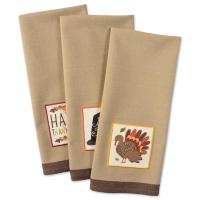 cotton absorbent thanksgiving Holiday dish towel daily kitchen