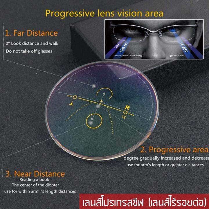 Progressive Lens เลนส์โปรเกรสซีฟ เลนส์ไร้รอยต่อ เลนส์มองหลายระยะ เลนส์สองชั้น รับตัดเลนส์สายตา ทุกชนิด BlueBlock บลูบล็อค เลนส์ปรับแสง Auto เลนส์มัลติโค๊ต Multicoat Computer ป้องกันแสงสีฟ้า สายตาสั้น สายตายาว เลนส์ 2 ชั้น ราคาเลนส์ไม่รวมกรอบแว่นตา ... Progressive Lens เลนส์โปรเกรสซีฟ เลนส์ไร้รอยต่อ เลนส์มองหลายระยะ เลนส์สองชั้น รับตัดเลนส์สายตา ทุกชนิด Blueblock บลูบล็อค เลนส์ปรับแสง Auto เลนส์มัลติโค๊ต Multicoat Computer ป้องกันแสงสีฟ้า สายตาสั้น สายตายาว เลนส์ 2 ชั้น ราคาเลนส์ไม่รวมกรอบแว่นตา ...