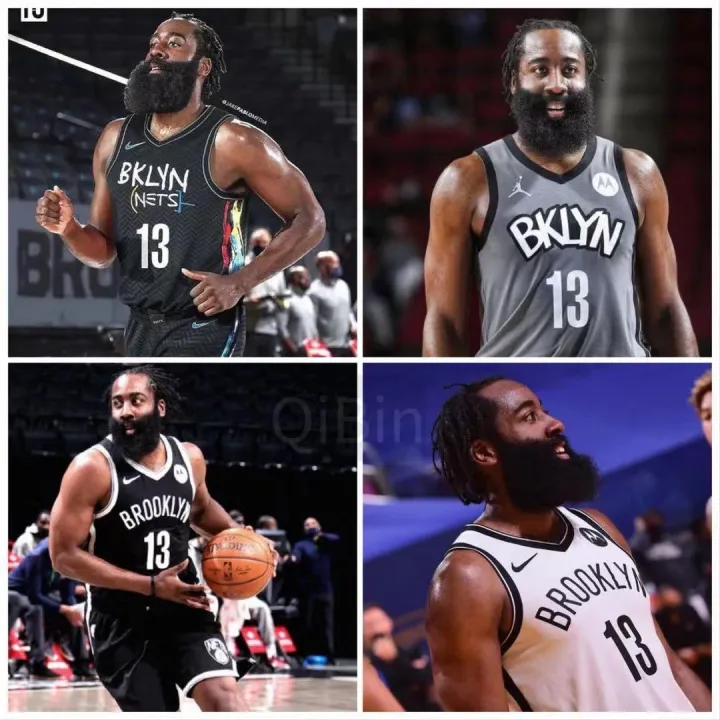 james harden brooklyn nets city jersey