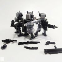 Compatible with Lego Building Blocks RoboCop Military Police Robot Building Blocks Educational Toys