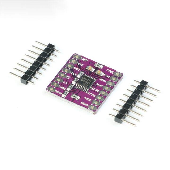 CJMCU-1220 ADS1220 ADC 24 Bit A/D Converter Module I2C Low Power 24 Bit ...