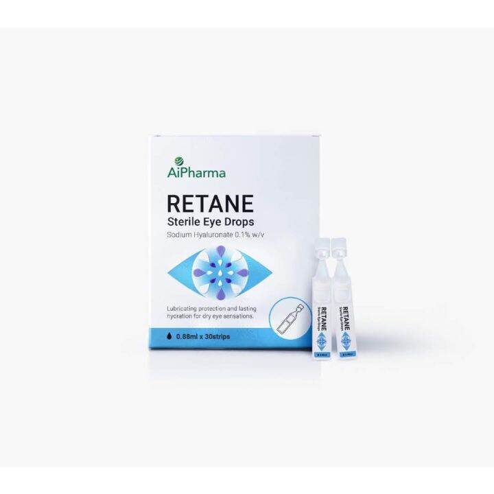 AIPHARMA RETANE EYE DROPS 0.88ML X 5'S Lazada