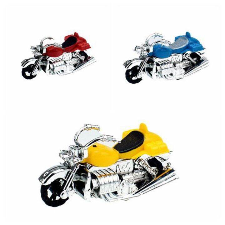 New Plastic Mini Motorcycle Model Toy Car Pull Back Motor Model Toy