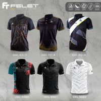 ○ 2096 Felet Fleet เสื้อกีฬาแบดมินตัน 5517 5518 5519 5520 5521 5522