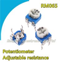 50PCS RM065 Potentiometer Adjustable Resistance 100R 200R 500R 1K 2K 5K 10K 20K 50K 100K 200K 500K 1M 2M Precision Variable