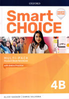 Bundanjai (หนังสือเรียนภาษาอังกฤษ Oxford) Smart Choice 4th ED 4 Multi Pack B Student Book Workbook (P)