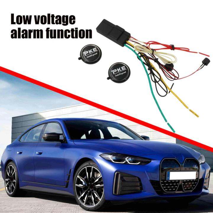 ล็อคเครื่องยนต์รถยนต์ปลดล็อค2-4ghz-พร้อมระบบปลุกอัตโนมัติสัญญาณกันขโมยแบตเตอรี่-cr2032กันขโมยอุปกรณ์8เมตรเซ็นเซอร์รถยนต์ล็อคมืด