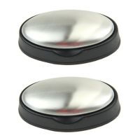 2X Stainless Steel Soap Hand Eliminating Odor Smell Odour Remover Holder Included(88mm x 46mm x 19mm)