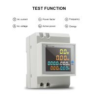 【In-Stock】 Nichi_Tech Mini Digital Voltmeter Ammeter AC Panel Amp Volt Voltage Current Meter Tester Dual LCD Display