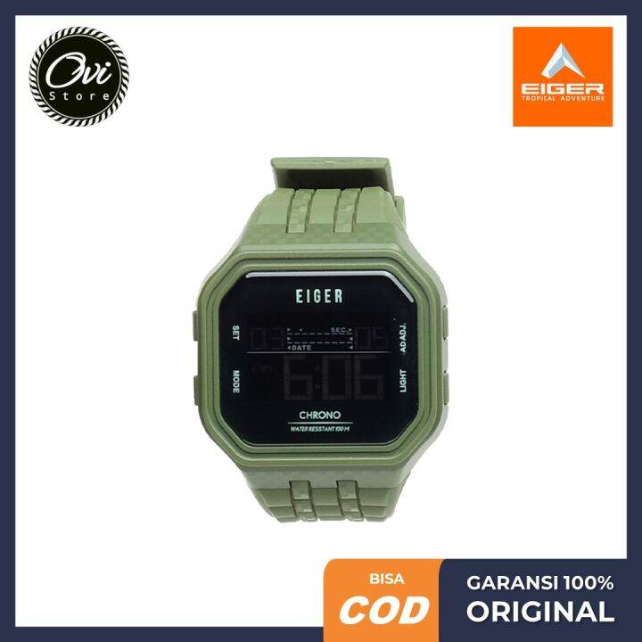 EIGER Linville Watch Jam Tangan Digital Original Lazada Indonesia
