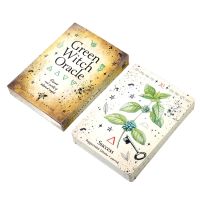 【LZ】manage nephew33ma5 Green Witch Oracle Cards Beginner Tarot Original Tarot Cards Deck With Guidebook English Edition Traditional Standard Tarot