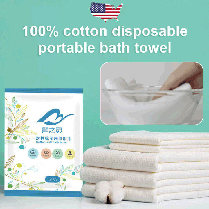 1pc Disposable Bath Towels, Large Bath Towels For Travel, Hotels, Trips,  Camping, Soft, Absorbent And Thick Bath Towel