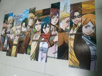 NEW!Hot Anime Vintage Posters Shingeki no Kyojin The Final Season Part 2  Kraft Paper Sticker DIY Room Bar Cafe Decor Art Wall