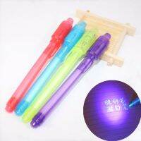 Luminous Light Pen Magic Purple 2 In 1 UV Black Light Combo Drawing Invisible Ink Pen Learning Education Toys for Child