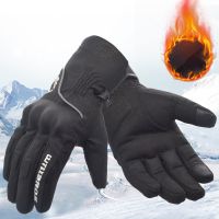 【CW】Willbros Motorcycle Waterproof Gloves Winter Warm Protective Touch Screen Street Bike Motocross Riding Cycling Skiing