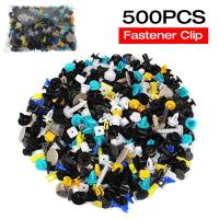 500Pcs Universal ผสมรถ Auto Fastener กันชน Cilps Retainer คลิปกันชนอัตโนมัติ Rivet Fasteners แผงประตูสำหรับ Fender Liner