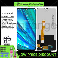 Kingsange Origina หน้าจอ LCD 6.3นิ้วสำหรับ Realme 5 Pro/ Realme Q สัมผัสหน้าจอ LCD หน้าจอดิจิตอลแทนการประกอบสำหรับ Realme 5 Pro Realme Q RMX1971จอ RMX1973