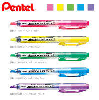 1pcs pen highlineer Handy line SXS15 high สไตล์กดปากกาเน้นข้อความ actractable Neon 6สี