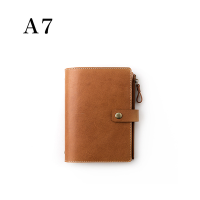 Luxury Genuine Leather A5 Notebook Diary Cowhide Mini A6 A7 Notepad Loose Leaf Spiral Binder with Rings School Office Supplies