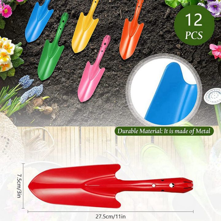 12-pack-metal-hand-shovel-transplanting-garden-shovel-for-flower-soil-planting-succulent