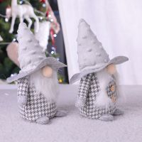 【CW】 1PCS Christmas Faceless Doll Christmas Decoration Doll for Home Cristmas Ornament The Santa Claus Snowman Doll Xmas New Year2022