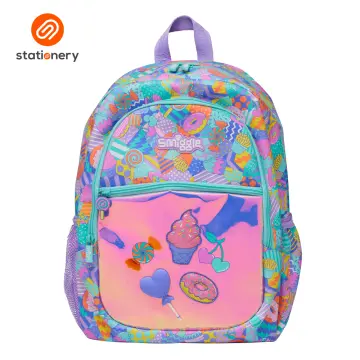 Smiggle Black Virtual Classic Backpack