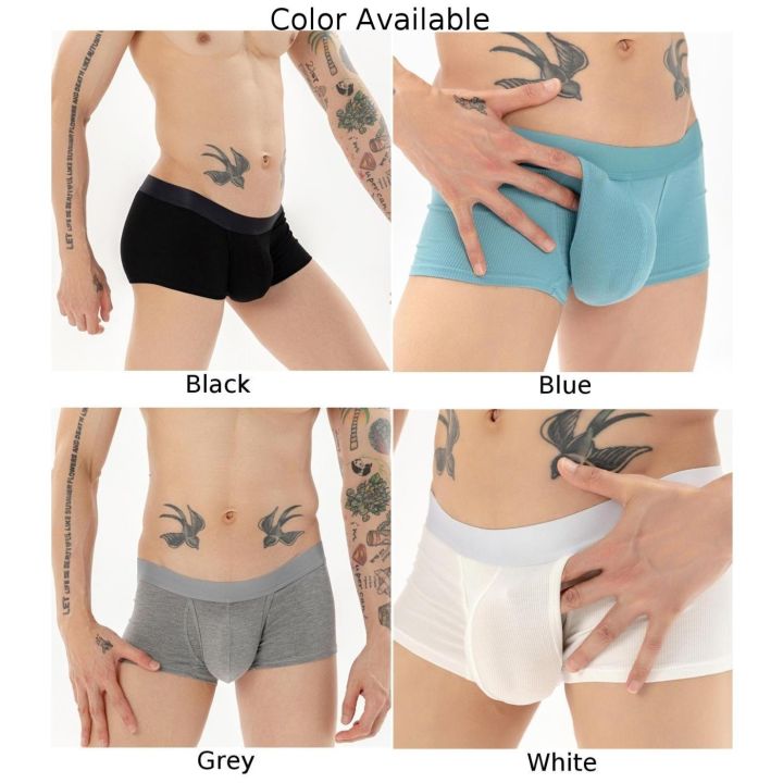 กางเกงในบ็อกเซอร์ขาสั้นสำหรับผู้ชาย-กางเกงบ็อกเซอร์ขาสั้นบ็อกเซอร์ชั้นในชายกางเกงในชายสั้นสำหรับผู้ชาย