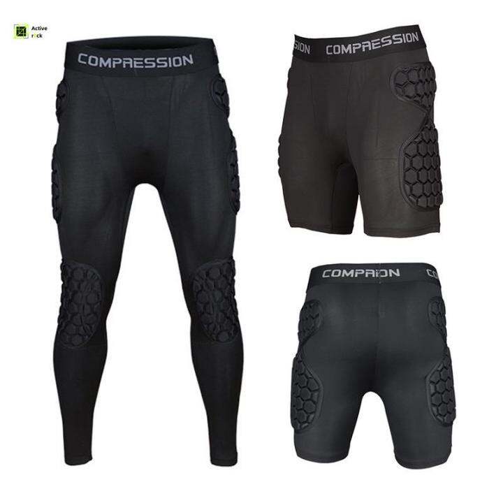 【Active r0ck】 Professional Goalkeeper Soccer Training Pants Knee Pad