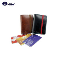 e-file (อี-ไฟล์) สมุดเก็บการ์ดปกหนัง PVC รหัส CD13