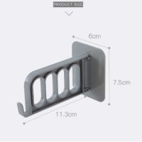 4 Hole Multi Function Strong Wall Hanging Coat Clothes Hanger Hook