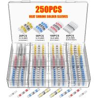 【CW】 Shrink Butt Connectors Solder   Electrical - 250pcs Aliexpress