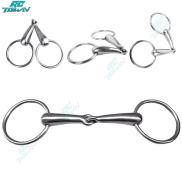 2023New Ring Snaffle Bit Professional 135mm 145mm Mouth Snaffle Horse Bit