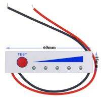 กันน้ํา 2S 3S 4S Li-ion แบตเตอรี่ลิเธียมตัวบ่งชี้ความจุพลังงานไฟฟ้าจอแสดงผล LED เครื่องวัดมิเตอร์บอร์ด 8.4V 12.6V 16.8V