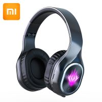 【CW】 Xiaomi 2022 Wireless Gaming Headset Bluetooth Headphone Foldable Bass Sound Stereo Game Earphone Support TF with Mic for Xiaomi