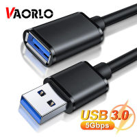 VAORLO สายต่อ USB USB 2.0/3.0สาย USB ตัวผู้ไปยัง Famale ตัวเชื่อมต่อสาย USB 2.0พอร์ตขยายสายเคเบิลความเร็วสูงมากหัวชาร์จไลท์นิ่งสายต่อข้อมูลซิงค์สายเคเบิลสำหรับ T V คอมพิวเตอร์พีซี U Disk โทรศัพท์สายเคเบิลต่อขยายแบบ Usb