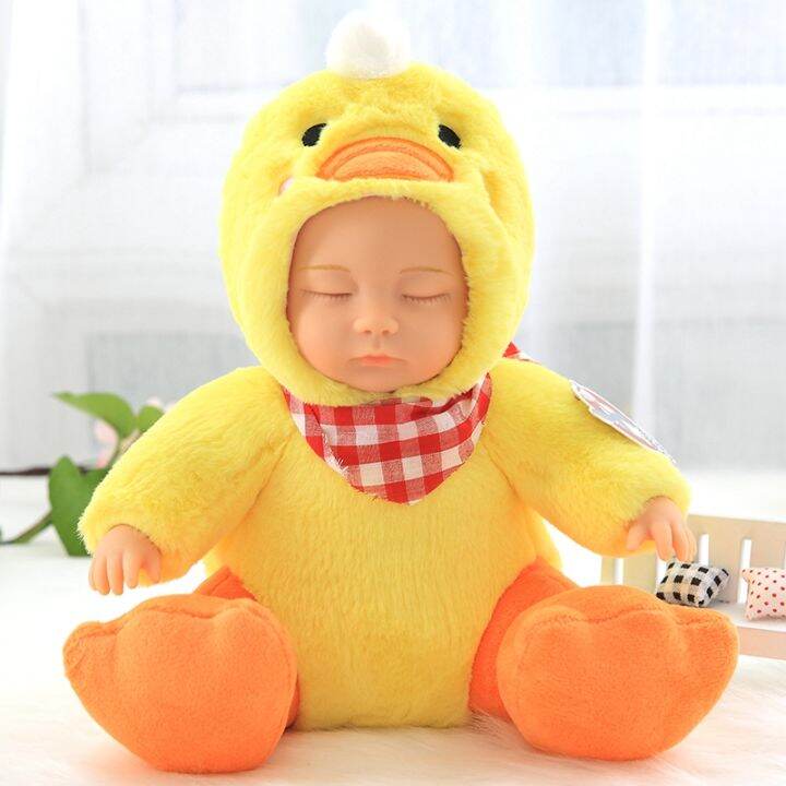 28cm-reborn-plush-baby-doll-stuffed-toys-pvc-face-soft-body-plush-toys-for-girls-bebe-doll-reborn-children-christmas-gift