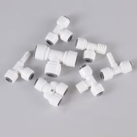 【YF】☞✠  T-Type Tee RO Fitting Male Female Thread Connection 1/4 3/8 Hose Pipe Filter Reverse Osmosis Parts