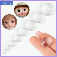 MUMU 20pcs DIY อุปกรณ์เสริม 6 ~ 20มม ตาตุ๊กตาคริสตัล ตานักเรียนแพทช์ ตุ๊กตาแก้วตา ลูกตาตุ๊กตา