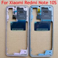 Original 6.43 inch NEW For Xiaomi Redmi Note 10S M2101K7BG Middle Frame Mid Housing Bezel Middle Frame Replacement