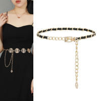 Live broadcast network red small fragrance waist chain versatile metal chain with skirt, suit decoration, belt, lady