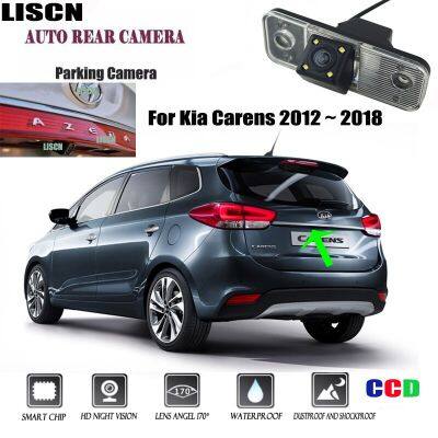 Kamera Spion สำหรับ Kia Carens 2012 2013 2014 2015 2016 2017 2018กล้องวงจรปิดกลางคืน/กล้องท้ายรถ/กล้องป้ายทะเบียนรถ