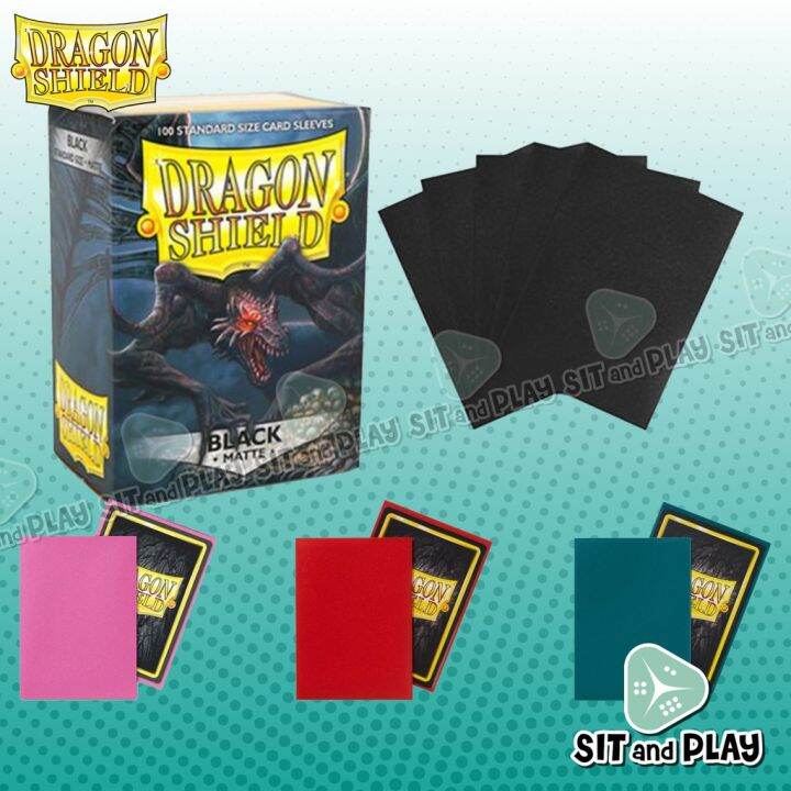 dragon-shield-matte-sleeve-ซองใส่การ์ด-pokemon-mtg-fab-tcg-ศิลปิน-บริการเก็บเงินปลายทาง