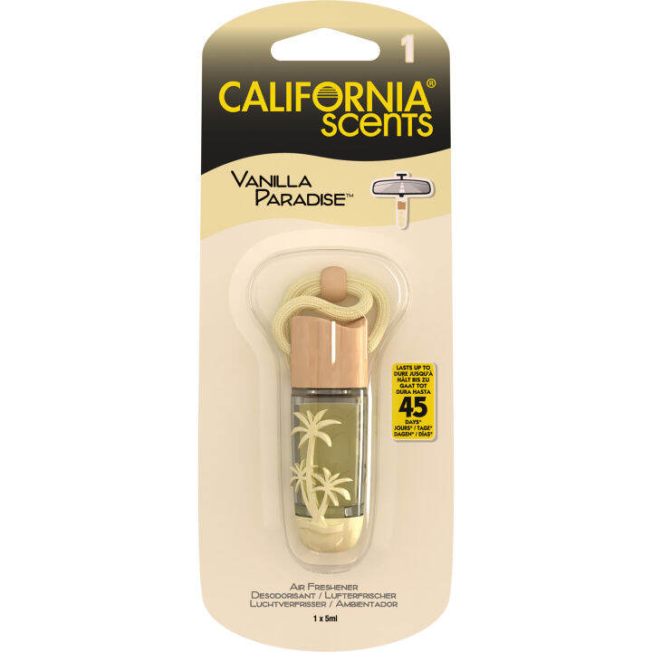 CALIFORNIA SCENTS E303677900 HANGING VIAL VANILLA PARADISE 5ML Lazada PH