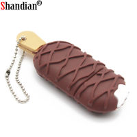 Hot SHANDIAN ขายส่ง USB Stick Usb 2.0 Ice Cream USB Flash Drive ไดรฟ์ปากกา4GB 8GB 16GB 32GB 64GB Memory Stick Pendrive U Disk