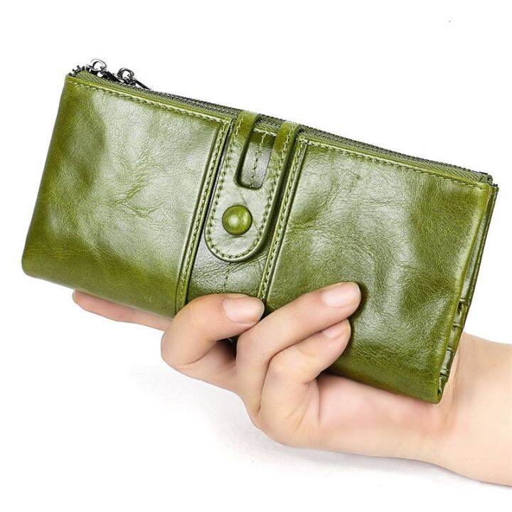 new-design-women-clutch-wallets-genuine-leather-male-womens-long-wallet-zipper-purse-coin-purse-money-phone-bag-rfid-wallet