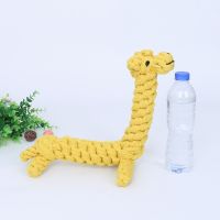 Pet Supplies Dog Molar Giraffe Teeth Cleaner Puppy Cotton Rope Toy  Pet Toys  Puppy Chew Toy  Dog Toys for Small Dogs Toys