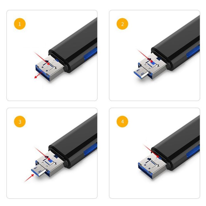 compact-flash-card-adapter-laptop-multi-card-reader-5-in-1-type-c-micro-usb-otg-dock-tf-card-reader-usb-hub-adapter